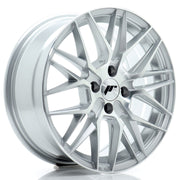 Japan Racing JR28 16x7 ET40 4x100 Silver Machined Face